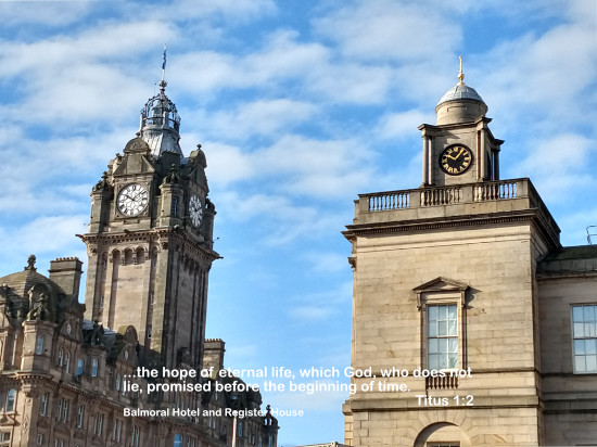 Balmoral Hotel and Register House