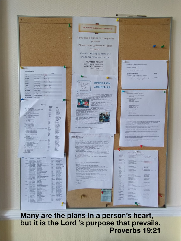 noticeboard